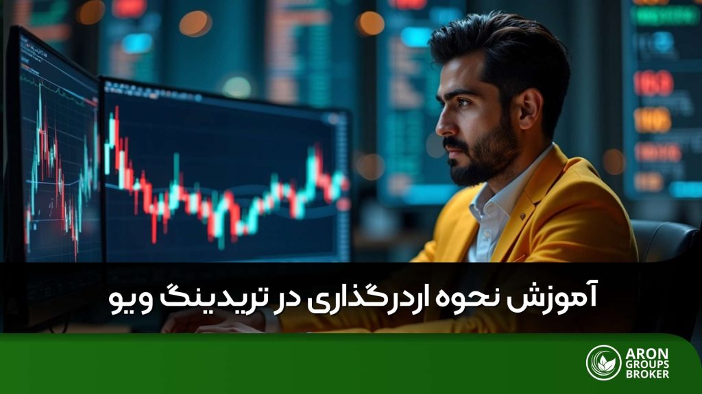 نحوه اردر گذاری در تریدینگ ویو