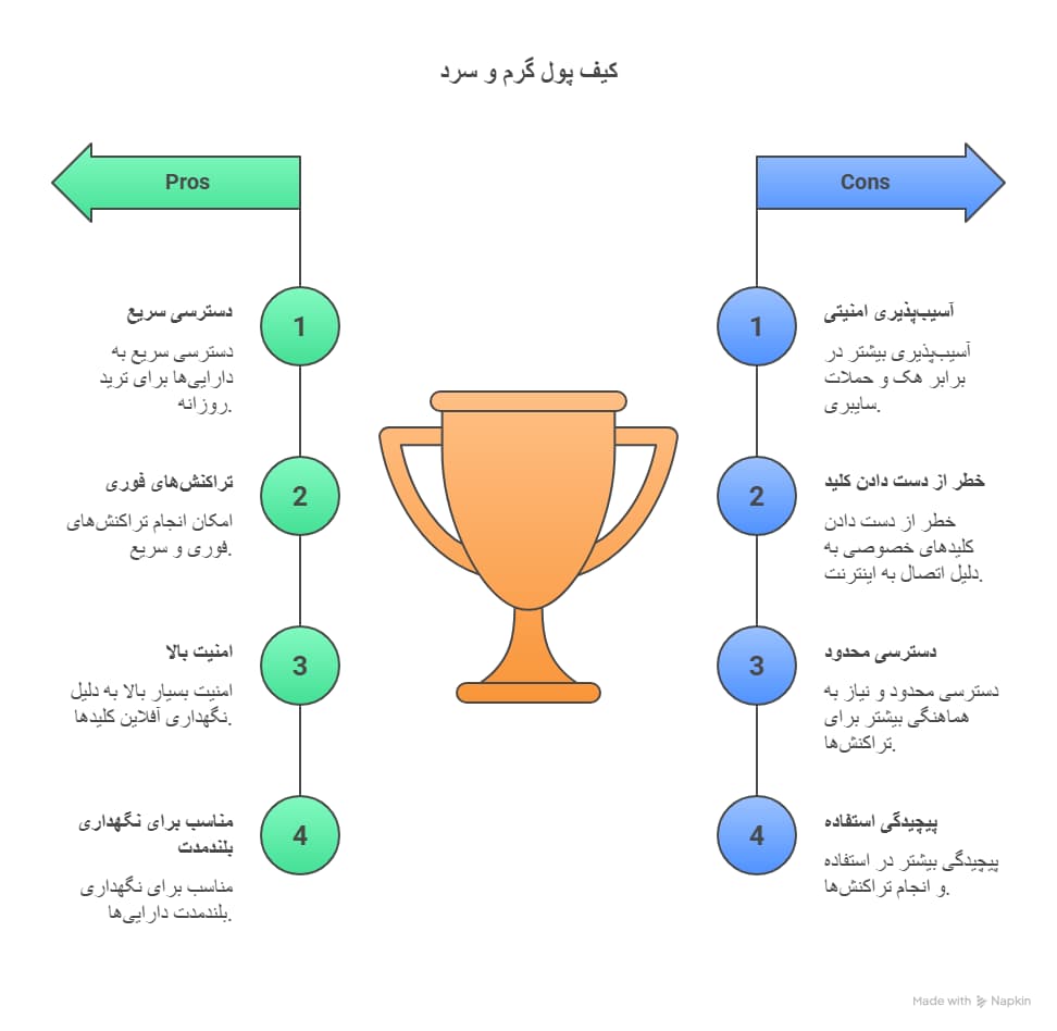 کیف پول گرم چیست؟