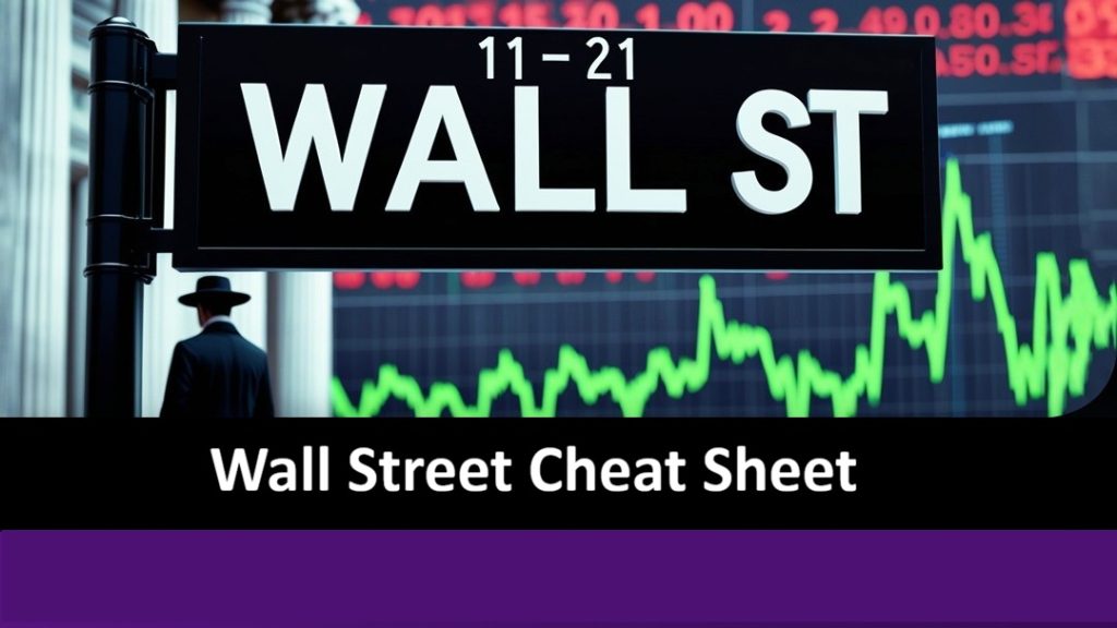 wall st cheat sheet​