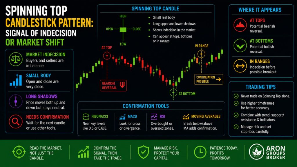 spinning top candle pattern
